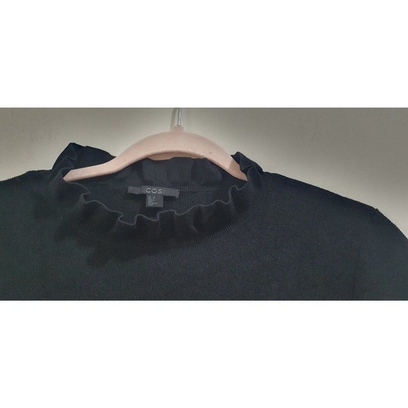 COS Frill Neck Sweather US M - Picture 4 of 12